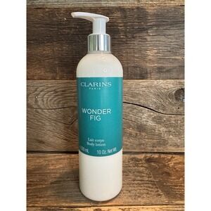 Clarins Wonder Fig Body Lotion 10 oz – Firming Hydrating Body Moisturizer – GIFT